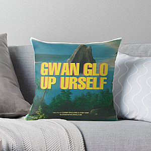 Glo gang Jamaica glogangworldwide Throw Pillow RB1509